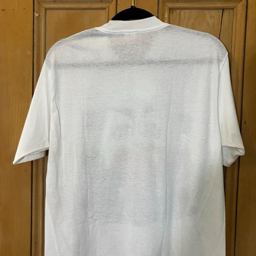 Wolf Mens Vintage 1987 University of Toledo Pandas Shirt Size Large White SP NWT - Picture 9 of 10